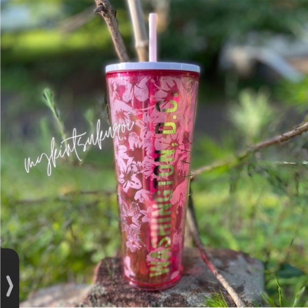 Starbucks Rare Cherry Blossom Tumbler WASHINGTON DC  NWT